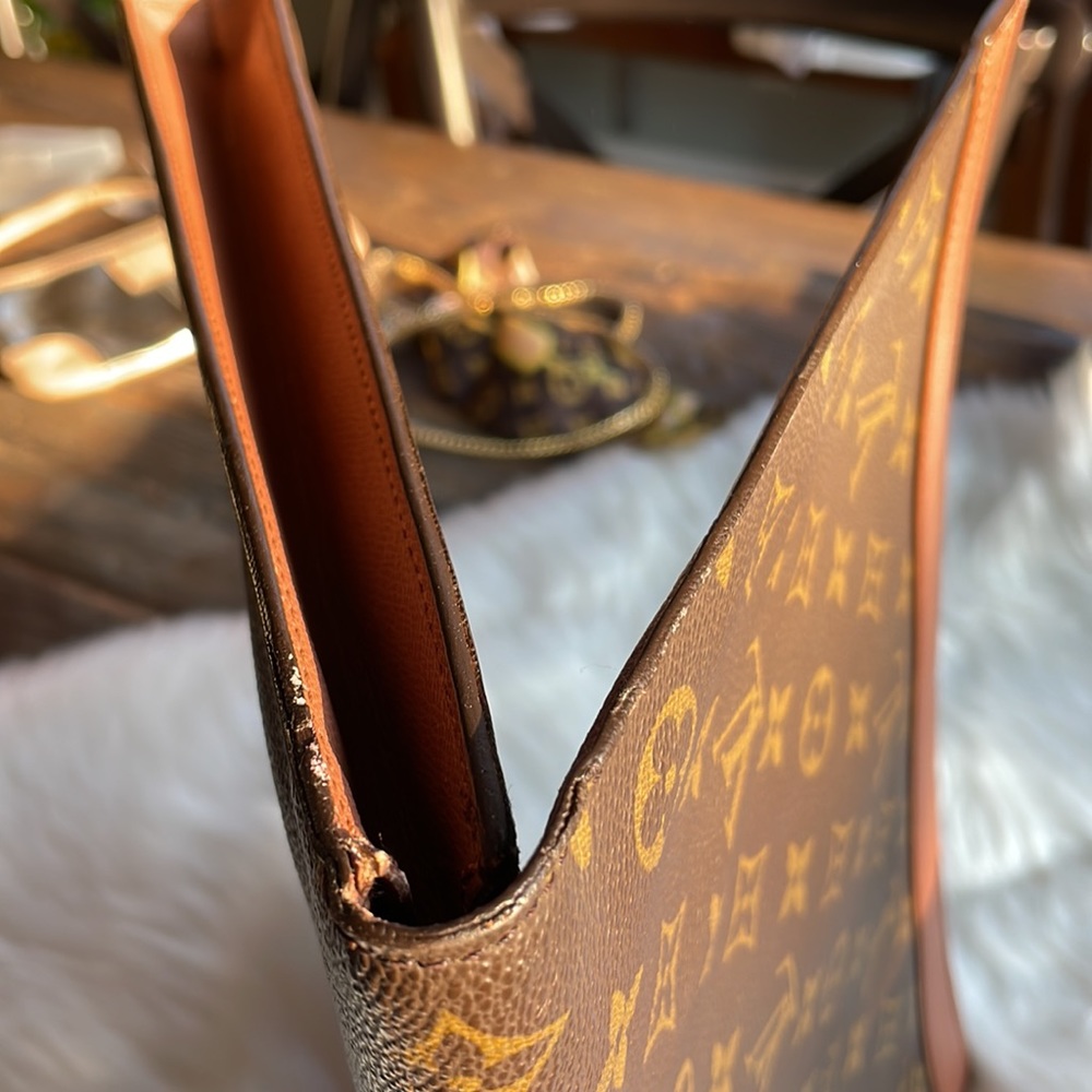 Louis Vuitton monogram Porte envelope clutch turned shoulder bag - Picture 16 of 16